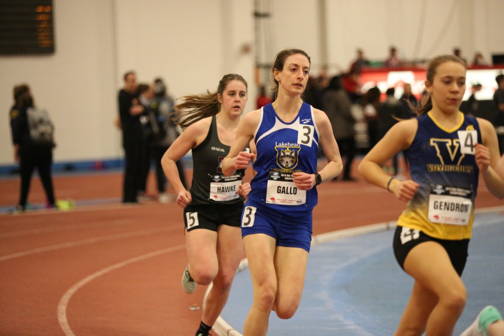 Track & field team claims 4 top15 finishes at OUA championships, Pyle