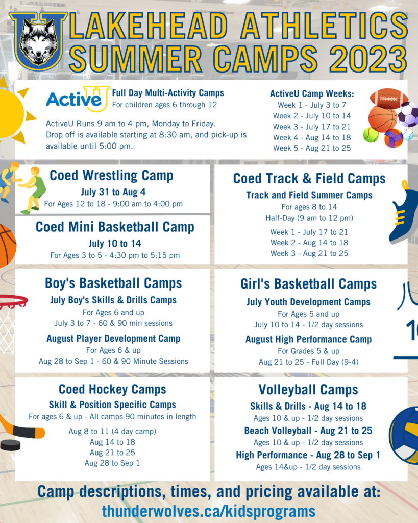 Sports Camps Thunder Bay Leakehead Athletics Learn More